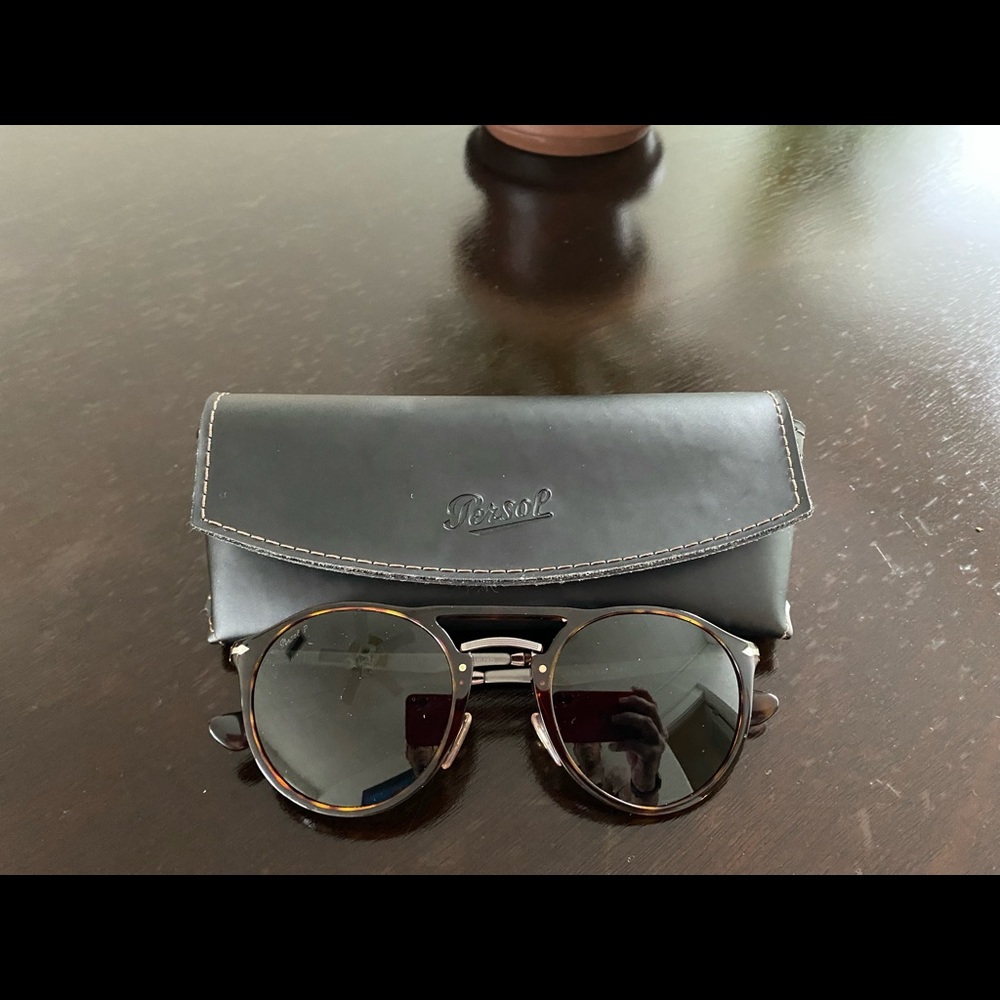 Persol polarized sunglasses.
